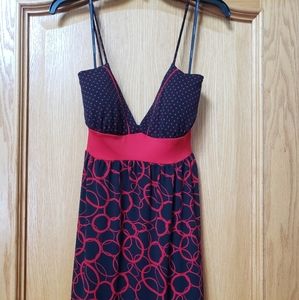 My Michelle black and red dress